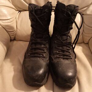 Reebok RB8874 Tactical Boots, Zip up, Steel Toe, Mens 11 1/2